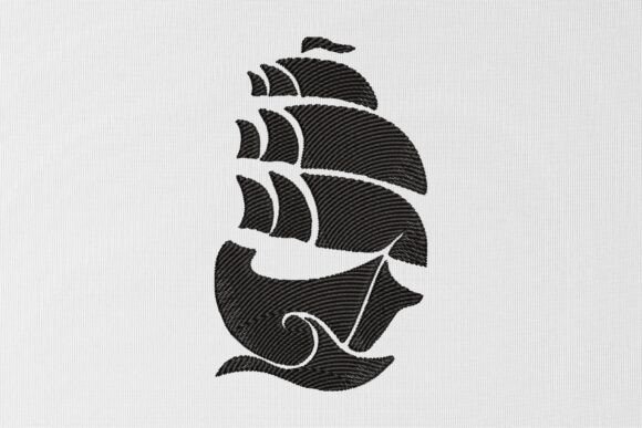Black Ship Embroidery Design Review for Real Embroidery Projects