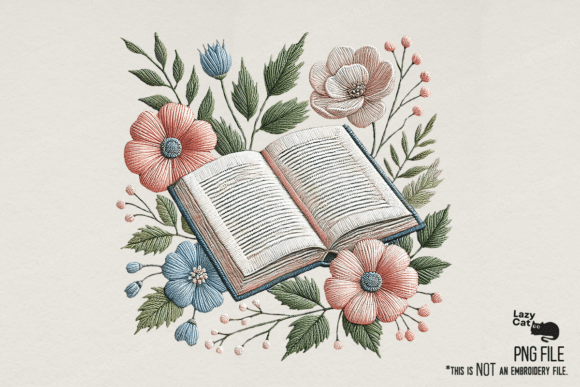 Book Flower Embroidery PNG Clipart: A Seller’s Honest Review
