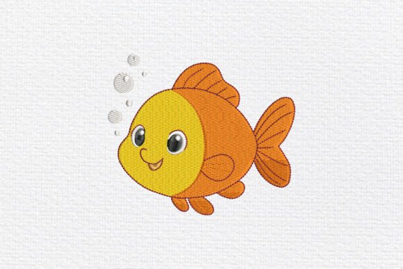Cute Goldfish Embroidery: A Designer’s Review for Personalized Gifts