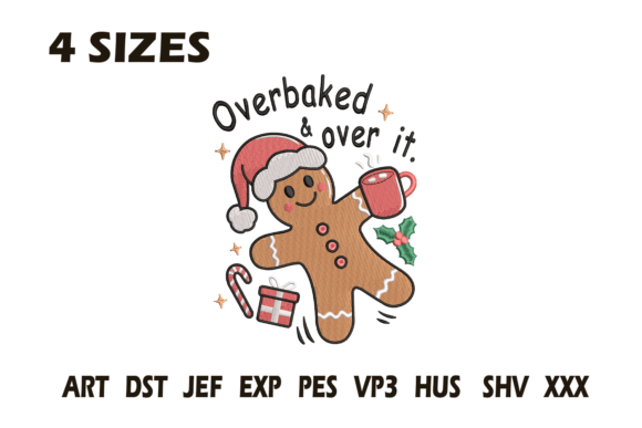 h1>Overbaked Gingerbread Embroidery Design Review