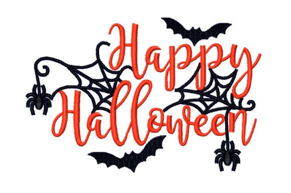 Happy Halloween - Embroidery Design