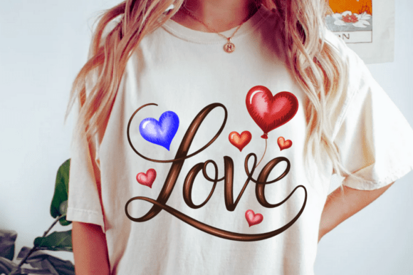 Love Heart Balloon Embroidery Design