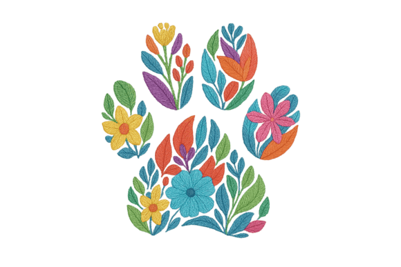 Reviewing Dog Paw Prints Embroidery Design for Real Projects